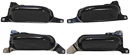 Set Of 4 Front Bumper Upper & Lower Bracket Left Driver & Right Passenger Side Direct Replacement Compatible With 2006-2008 Dodge Ram 1500 2500 3500 CH1066139 CH1067139 CH1066138