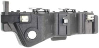 Set Of 2 Front Bumper Outer Bracket Plastic Left Driver & Right Passenger Side Direct Replacement Compatible With 2013-2018 Hyundai Santa/Xl HY1043122 HY1042122