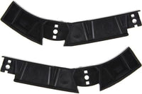 Set Of 2 Front Bumper Bracket Plastic Right Passenger & Left Driver Side Direct Replacement Compatible With 2005-2015 Nissan Xterra NI1043104 NI1042104 62042EA001 62043EA001
