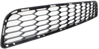 Front Bumper Lower Grille Textured Plastic Direct Replacement Compatible With 2013-2015 Nissan Sentra NI1036100 622543RM0A