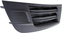 Set Of 2 Front Fog Light Covers Textured Plastic Left Driver & Right Passenger Side Direct Replacement Compatible With 2013-2017 Chevrolet Traverse GM1039151 GM1038151