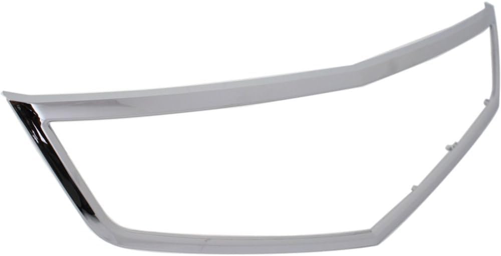 Front Grille Molding Chrome Direct Replacement Compatible With 2006-2008 Acura TSX AC1210108 71122SECA02