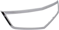 Front Grille Molding Chrome Direct Replacement Compatible With 2006-2008 Acura TSX AC1210108 71122SECA02