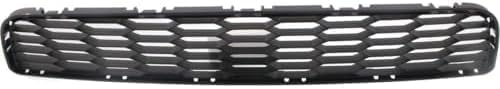 Front Bumper Lower Grille Textured Plastic Direct Replacement Compatible With 2013-2015 Nissan Sentra NI1036100 622543RM0A