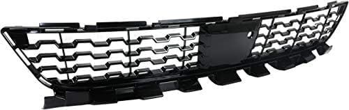Front Bumper Center Grille Plastic Direct Replacement Compatible With 2016-2018 BMW 7-Series BM1036186 51118061124
