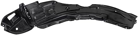 Set Of 2 Front Fender Liner Plastic Left Driver & Right Passenger Side Direct Replacement Compatible With 2003-2008 Toyota Matrix TO1248123 TO1249123 5387502100 5387602110