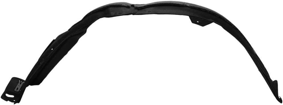 Front Fender Liner Rear Section Left Driver Side Direct Replacement Compatible With 2018-2021 Lexus NX300 / NX300h LX1248139 5387678020