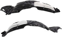 Set Of 2 Front Fender Liner Right Passenger & Left Driver Side Direct Replacement Compatible With 2017-2019 Toyota Corolla TO1248210 TO1249210 5387602660 5387502610