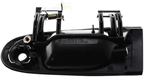 Front Exterior Door Handle Smooth Black Right Passenger Side Direct Replacement Compatible with 1995-1997 Mitsubishi Eclipse MI1311110 MR712053 MB913152