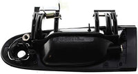 Front Exterior Door Handle Smooth Black Right Passenger Side Direct Replacement Compatible with 1995-1997 Mitsubishi Eclipse MI1311110 MR712053 MB913152