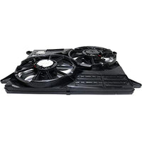 Front Dual Fan Assembly Plastic Direct Replacement Compatible with 2015-2023 Ford Edge / 2016-2018 Lincoln MKX FO3115212 F2GZ8C607E