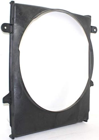 Front Radiator Shroud Fan Plastic Direct Replacement Compatible with 1998-2008 Ford Ranger/Mazda Pickup FO3110119 F87Z8146CA