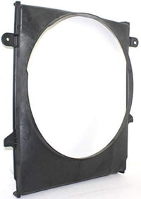 Front Radiator Shroud Fan Plastic Direct Replacement Compatible with 1998-2008 Ford Ranger/Mazda Pickup FO3110119 F87Z8146CA