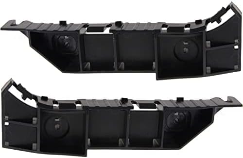 Set Of 2 Front Bumper-Side Stay Bracket Plastic Right Passenger & Left Driver Side Direct Replacement Compatible With 2004-2005 Honda Civic HO1043111 HO1042111 71193S5A003 71198S5A003