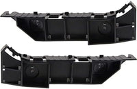 Set Of 2 Front Bumper-Side Stay Bracket Plastic Right Passenger & Left Driver Side Direct Replacement Compatible With 2004-2005 Honda Civic HO1043111 HO1042111 71193S5A003 71198S5A003
