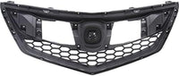 Front Grille Textured Shell And Insert Plastic Direct Replacement Compatible With 2016-2018 Acura RDX AC1200128C 71121TX4A51