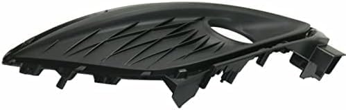 Set Of 2 Front Fog Lamp Molding Textured Plastic Right Passenger & Left Driver Side Direct Replacement Compatible With 2012-2017 Mazda 5 MA1039129 MA1038129 C51350C11 C51350C21