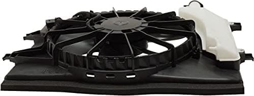 Front Radiator Cooling Fan Assembly Plastic Direct Replacement Compatible with 2018-2021 Hyundai Kona HY3115162 25380J9200