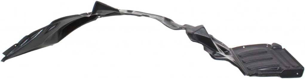 Front Fender Liner Left Driver Side Direct Replacement Compatible With 2001-2002 Dodge Stratus CH1248136 MR990643