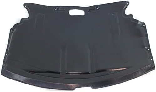 Front Engine Center Splash Shield Under Cover Direct Replacement Compatible with 2004-2010 BMW 6 Series BM1228123 51757009723
