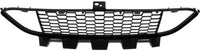 Front Bumper Center Grille Textured Plastic Direct Replacement Compatible With 2013-2019 BMW 3-Series BM1036137 51118068124