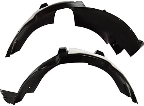 Set Of 2 Front Fender Liner Left Driver & Right Passenger Side Direct Replacement Compatible With 2014-2017 Chevrolet Equinox GM1249240 GM1248240 23271692 23271691