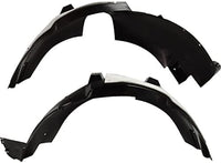 Set Of 2 Front Fender Liner Left Driver & Right Passenger Side Direct Replacement Compatible With 2014-2017 Chevrolet Equinox GM1249240 GM1248240 23271692 23271691