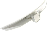 Front Grille Upper Molding Chrome Direct Replacement Compatible With 2009-2011 Honda Civic HO1210127 71122SNAA50