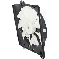 Front Radiator & A/C Condenser Cooling Fan Assembly Plastic Direct Replacement Compatible with 2000-2004 Toyota Avalon TO3115118 TO3113110 167110A080 167110A120-PFM
