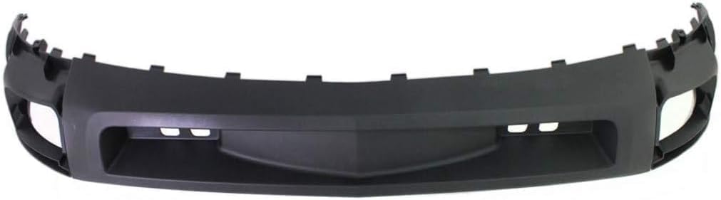 Front Bumper Lower Valance Air Deflector Textured Black Direct Replacement Compatible With Chevrolet Silverado 2500 HD 3500 HD 2007-2010 GM1092202 15915505