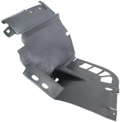 Set Of 2 Front Section Fender Liner Plastic Left Driver & Right Passenger Side Direct Replacement Compatible With 1996-2002 Mercedes Benz SL-Class MB1251114 MB1250114