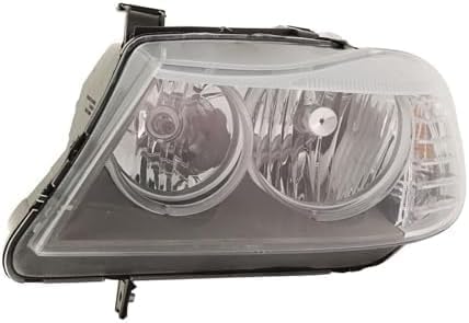 Set Of 2 Front Headlight Lens And Housing Halogen Right Passenger & Left Driver Side Direct Replacement Compatible With 2009-2012 BMW 3-Series BM2518123 BM2519123 63117202578