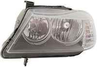 Set Of 2 Front Headlight Lens And Housing Halogen Right Passenger & Left Driver Side Direct Replacement Compatible With 2009-2012 BMW 3-Series BM2518123 BM2519123 63117202578
