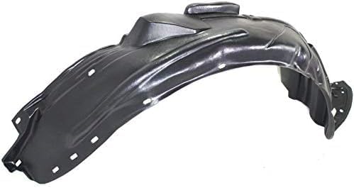 Set Of 2 Front Fender Liner Right Passenger & Left Driver Side Direct Replacement Compatible With 2006-2011 Honda Civic Coupe HO1249130 HO1251106 HO1248130 HO1250106 74101SVBA00
