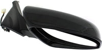 Set Of 2 Front Power Mirror Manual Folding Heated Primed Plastic Right Passenger & Left Driver Side Direct Replacement Compatible With 2016-2017 Toyota Camry TO1320363 TO1321363