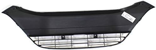Front Bumper Grille Primed Plastic Direct Replacement Compatible With 2010-2014 Honda Insight HO1036108 71105TM8A01ZA