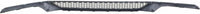 Front Bumper Lower Grille Primed Direct Replacement Compatible With 2015-2017 Hyundai Sonata HY1036121 86560C2300
