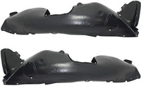 Set Of 2 Front Fender Liner Plastic Left Driver & Right Passenger Side Direct Replacement Compatible With 2012-2015 Volkswagen Passat VW1249123 VW1248123 561805912D9B9 561805911B9B9
