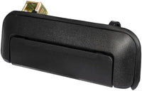 Set of 2 Front Exterior Door Handle Textured Without Key Hole Left Driver & Right Passenger Side Direct Replacement Compatible with 1997-2004 Mitsubishi Montero Sport