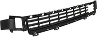 Front Bumper Center Grille Garnish Black Plastic Direct Replacement Compatible With 2008-2017 Toyota Sequoia TO1036132 527110C030