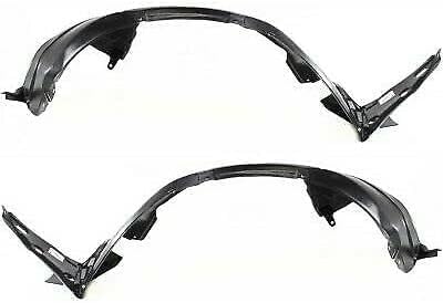 Set Of 2 Front Fender Liner Plastic Left Driver & Right Passenger Side Direct Replacement Compatible With 2007-2013 Nissan Altima NI1251135 NI1250135 63840ZX00A 63841ZX00A