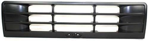 Front Grille Textured Black Shell and Insert Plastic Direct Replacement Compatible With 1989-1992 Ford Ranger / 1991-1994 Explorer FO1200182 F3TZ8200V