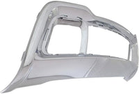 Front Bumper Grille Frame Chrome Direct Replacement Compatible With 2014-2016 Jeep Grand Cherokee CH1037107 68143105AC