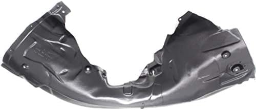 Front Fender Liner Rear Section Right Passenger Side Direct Replacement Compatible With 2017-2019 Audi A4 AU1249133 8W0821172A-PFM
