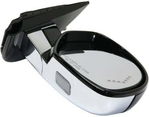 Front Power Folding Mirror Heated Chrome Base With Paintable Cap Right Passenger Side Direct Replacement Compatible With Cadillac Escalade 2007-2014 GM01ER-S 25776162