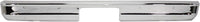 Rear Bumper Face Bar Chrome Steel Without Impact Strip Holes Direct Replacement Compatible With 1981-1987 Chevrolet & GMC C/K Series / 1981-1991 Suburban GM1102136 14021280