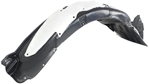 Set Of 2 Front Fender Liner Right Passenger & Left Driver Side Direct Replacement Compatible With 2012-2013 Hyundai Sonata HY1249134 HY1248134 868123Q500 868113Q500
