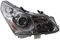 Set Of 2 Front Head Light Assembly Right Passenger & Left Driver Side Direct Replacement Compatible With 2007-2008 Infiniti G35 IN2502137 IN2503137 26060JK60C 26010JK60C