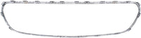 Front Grille Molding Chrome Plastic Direct Replacement Compatible With 2017-2020 Mercedes Benz E-Class MB1202106 2138850200