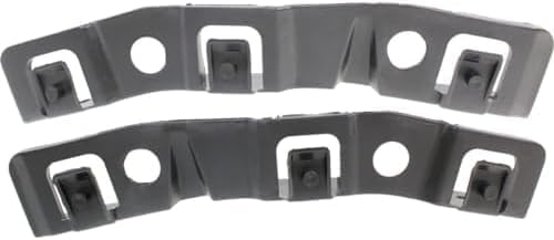 Set of 2 Front Bumper Side Support Bracket Plastic Left Driver & Right Passenger Side Direct Replacement Compatible with 2013-2016 Mazda CX-5 MA1043104 MA1042104